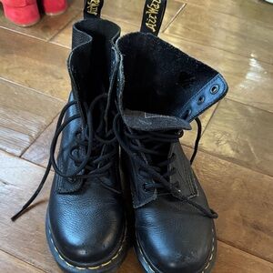 Dr. Martens Black Combat Boots